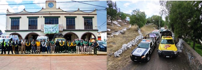 En Temamatla Refuerzan seguridad con Mesa por la Paz encabezada por el alcalde Pepe Gómez.